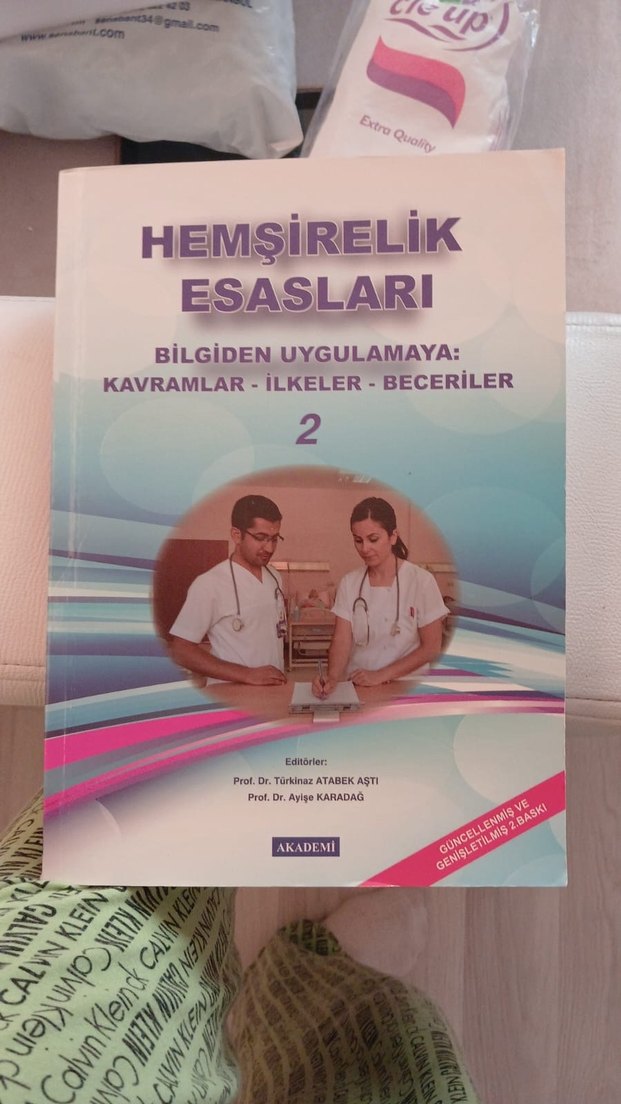 Hemşirelik Esasları 1 ve 2 - Kavramlar, İlkeler, Beceriler - Görsel 3