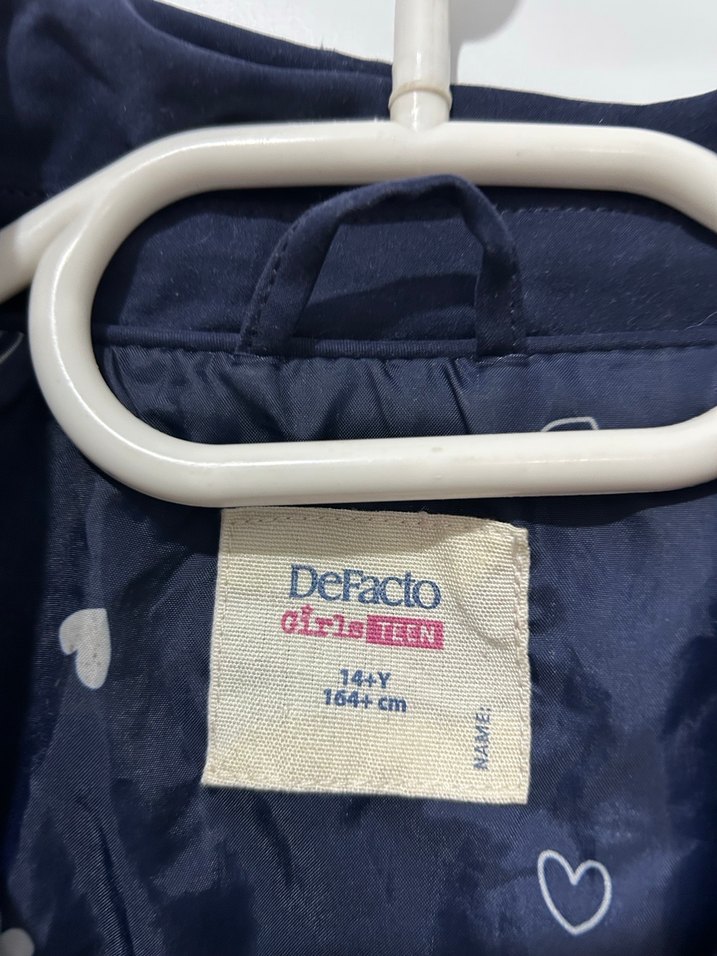 Kadın Lacivert Midi Kemerli Trençkot - Görsel 2