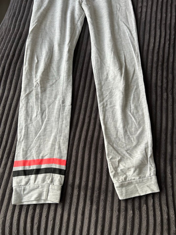 Gri Nakışlı Kız çocuk Eşofman Altı - Görsel 2