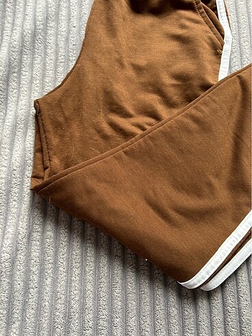 Kahverengi kadın eşofman - Görsel 2