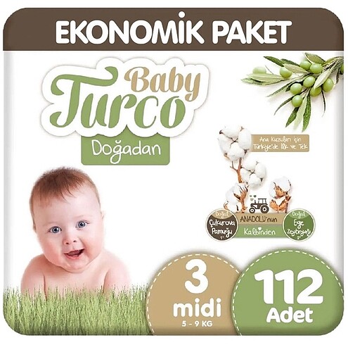 Baby Turco Bebek Bezi 3 Midi