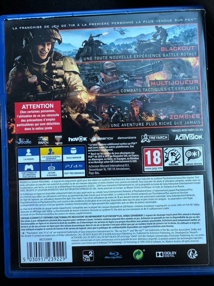 Call of Duty Black Ops 4 PS4 Oyun - Görsel 2