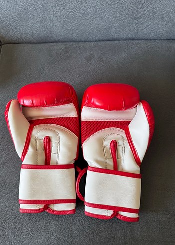 Kırmızı Deri Erkek Boks Eldiveni KİMONO - Görsel 2