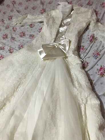 Fransız danteli gelinlik - Görsel 4