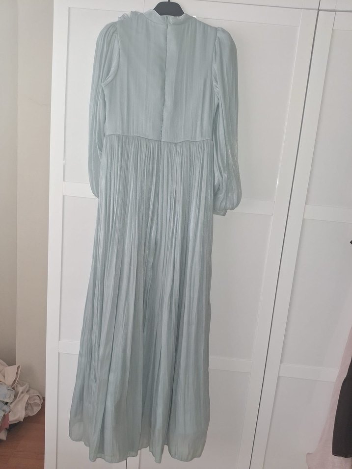 Uzun tesettür abiye - Görsel 3