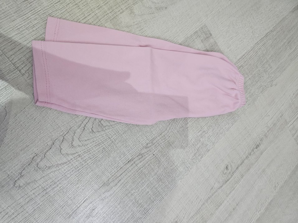 Kız Çocuk Pembe Basic Tayt - Görsel 2