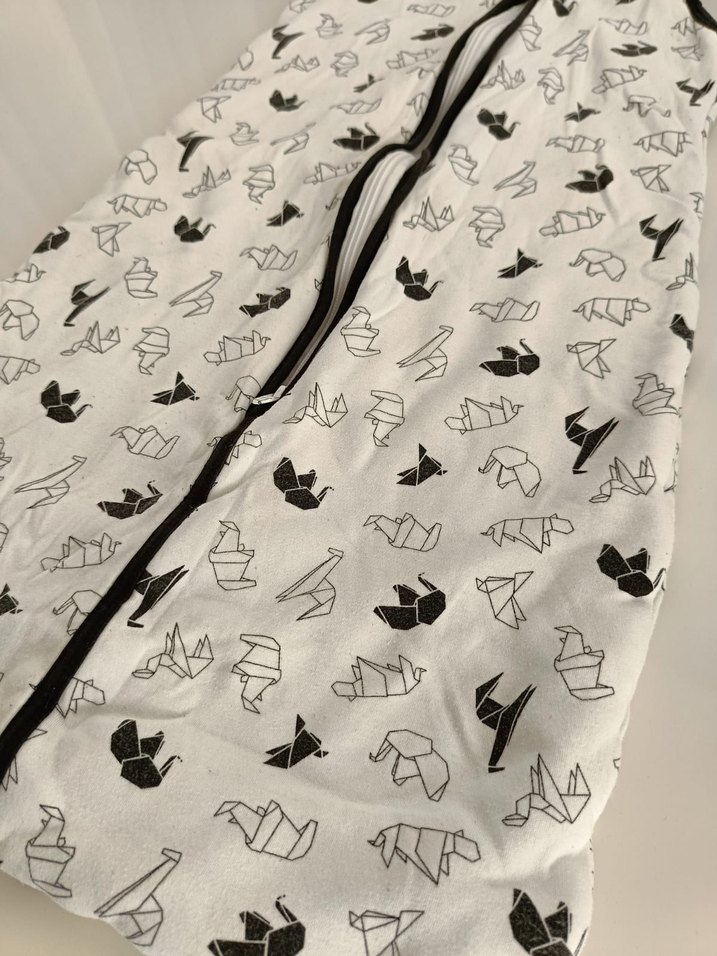 Gri Fermuarlı Erkek Çocuk Uyku Tulumu - Görsel 2