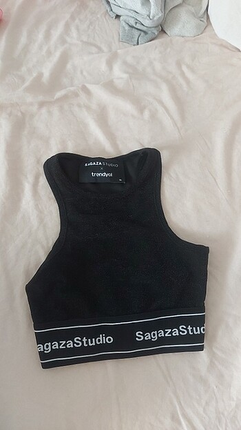 Trendyol & Milla Sagaza x trendyol isiltili crop
