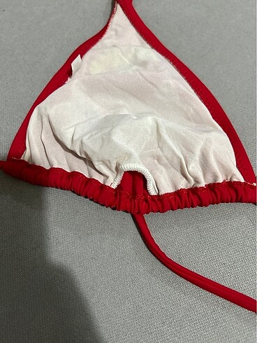 42 Beden kırmızı Renk Bikini üstü
