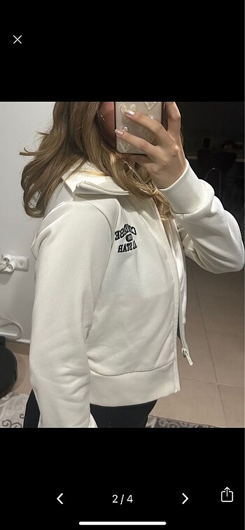 Converse CONVERSE KADIN BEYAZ CEKET
