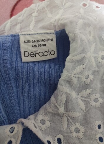 Defacto Kız çocuk elbise 