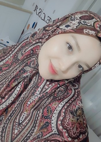 Bordo Etnik dedenin Eşarp - Görsel 5