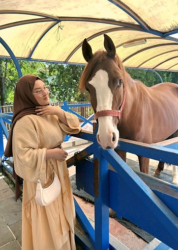 sari Renkli Bohem Uzun Elbise - Görsel 7