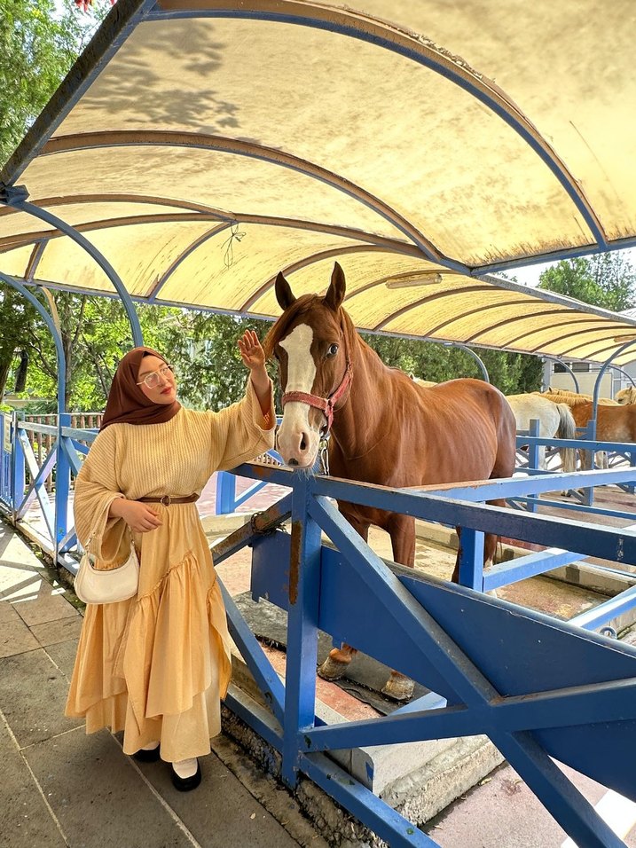 sari Renkli Bohem Uzun Elbise - Görsel 3