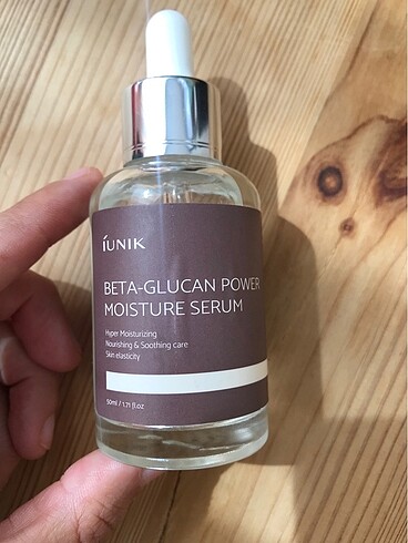Iunik beta glucan serum