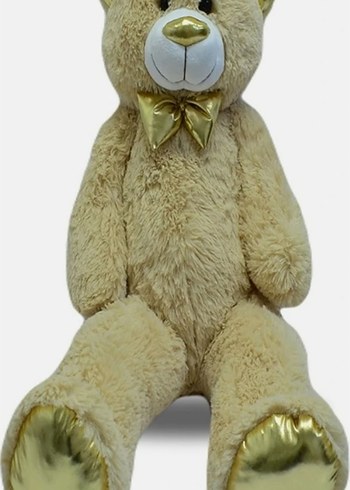 Altın Rengi Parlak Peluş Ayı Oyuncak