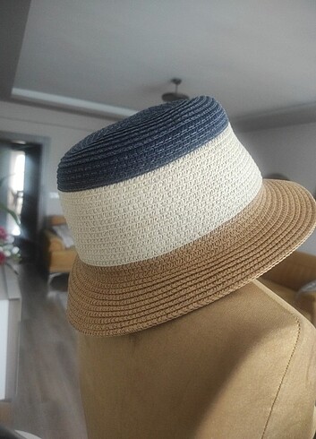 Unisex Hasır Şapka 