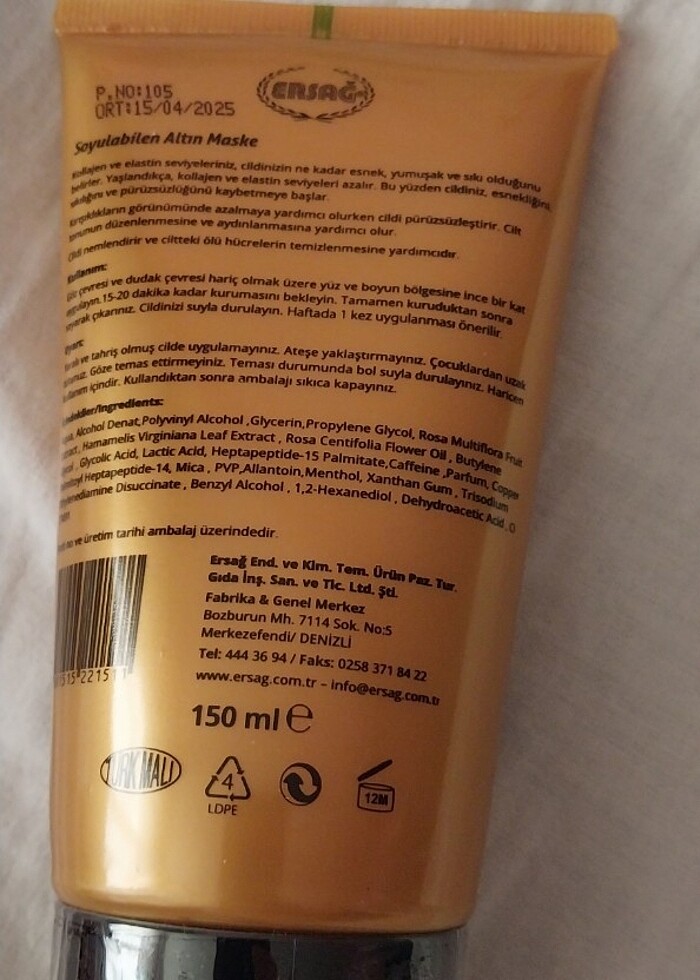 Ersağ altın maske - Görsel 2