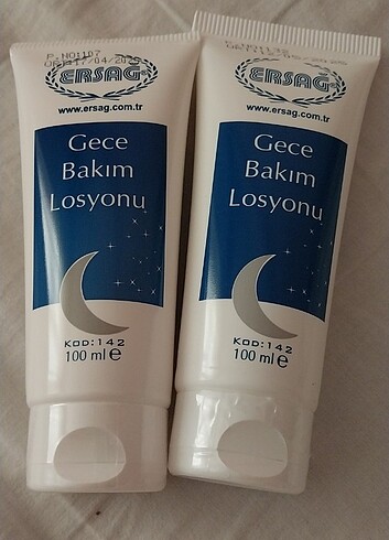 Ersağ Gece bakım losyonu