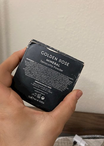 Golden Rose Mineral Terracotta Pudra - Görsel 4