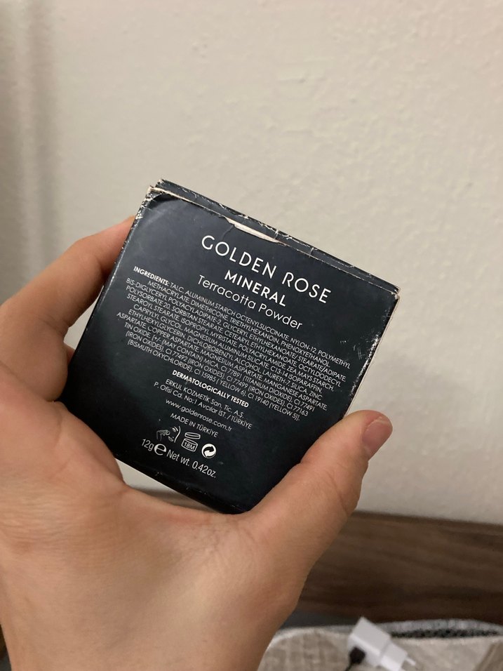Golden Rose Mineral Terracotta Pudra - Görsel 4