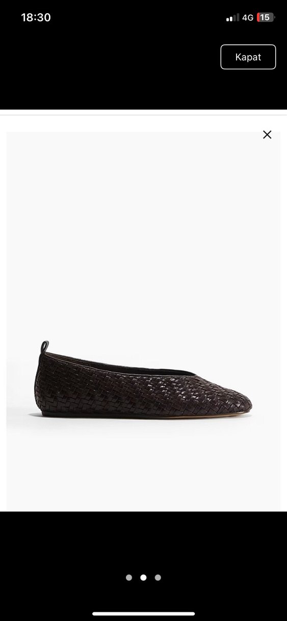 H&M Acı Kahve Babet - Görsel 2