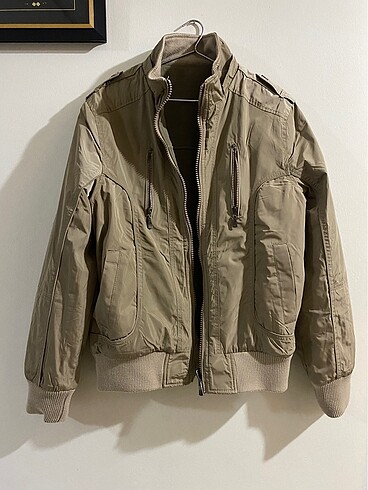 Çift Taraflı Oversize Mont