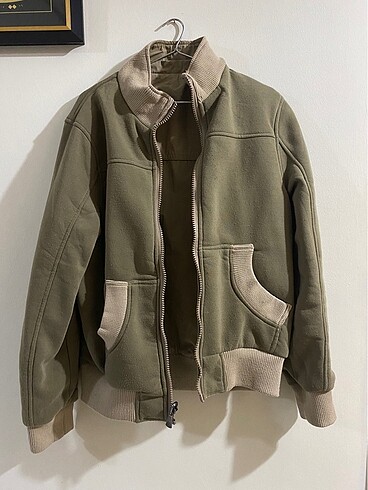 Çift Taraflı Oversize Mont - Görsel 3