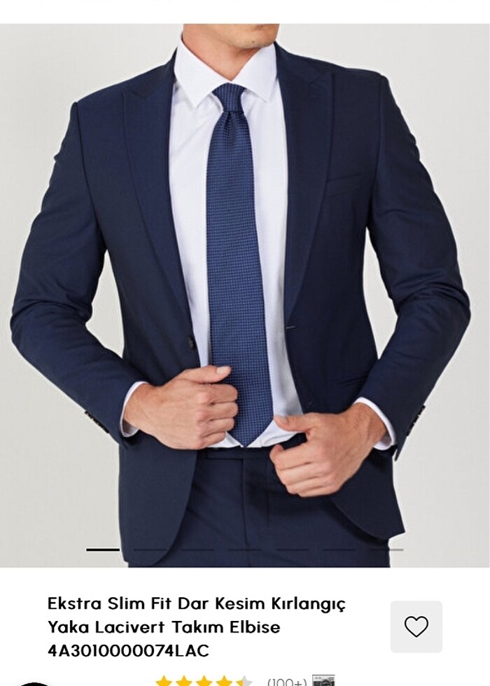 AltınYıldız Classıcs Lacıvert Takım Elbise - Görsel 4