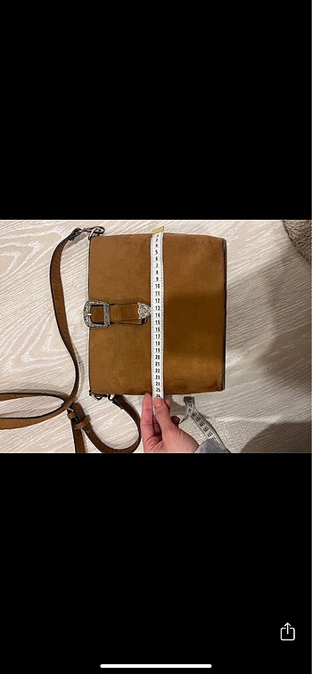 Oxxo Süet Çanta - Görsel 8