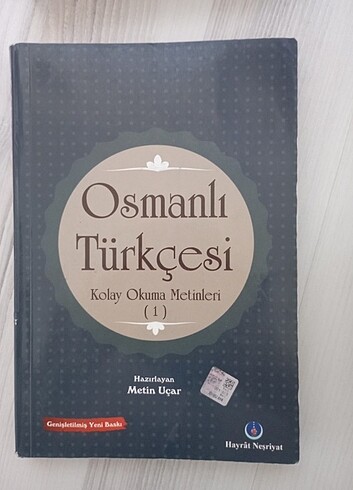 Osmanlıca gelişim kitabı 