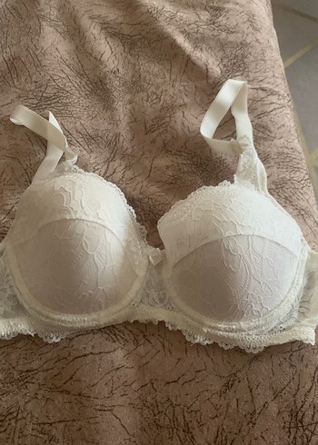 Beyaz Dantel Detaylı Bohem Sütyen - Görsel 2