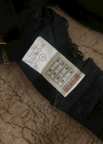 Siyah Gotik Desenli Midi Sütyen 85 beden - Görsel 4