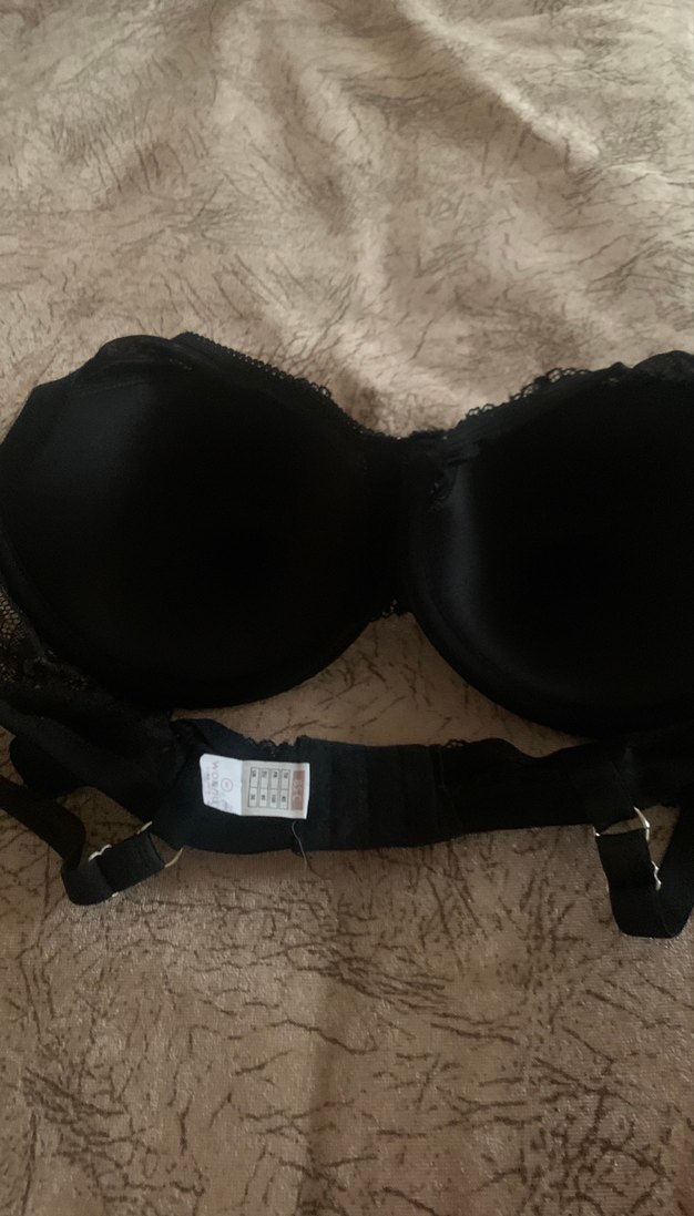 Siyah Gotik Desenli Midi Sütyen 85 beden - Görsel 3