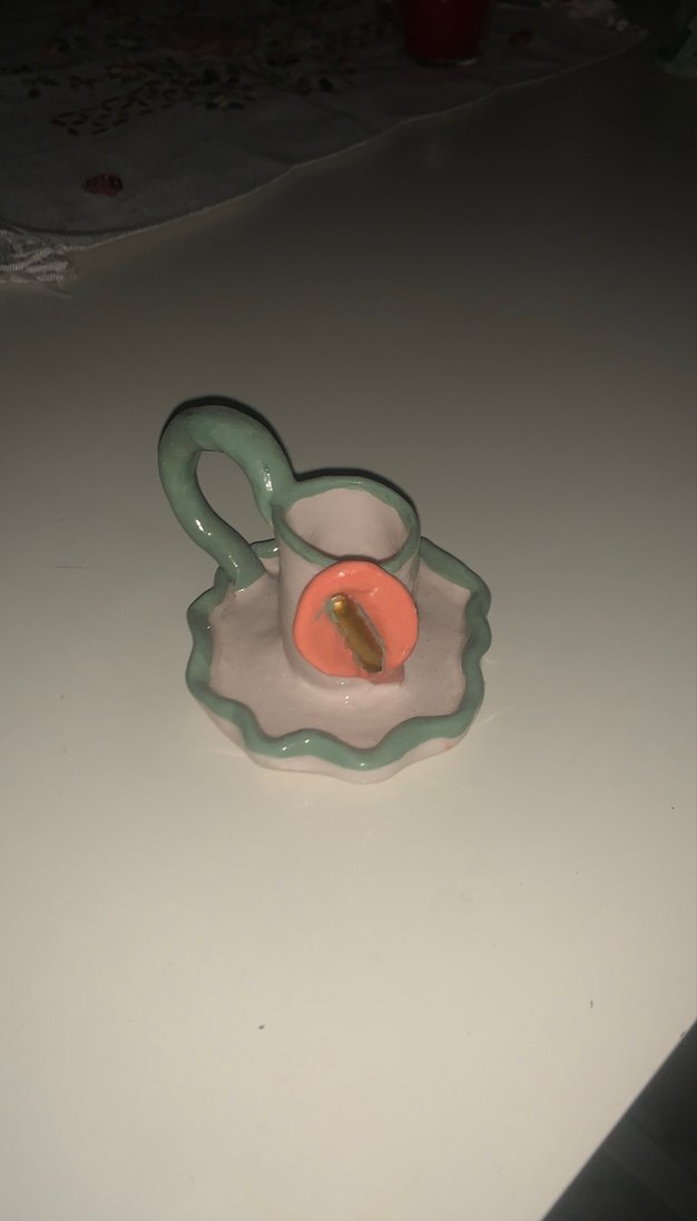 El yapımı mumluk - Görsel 2