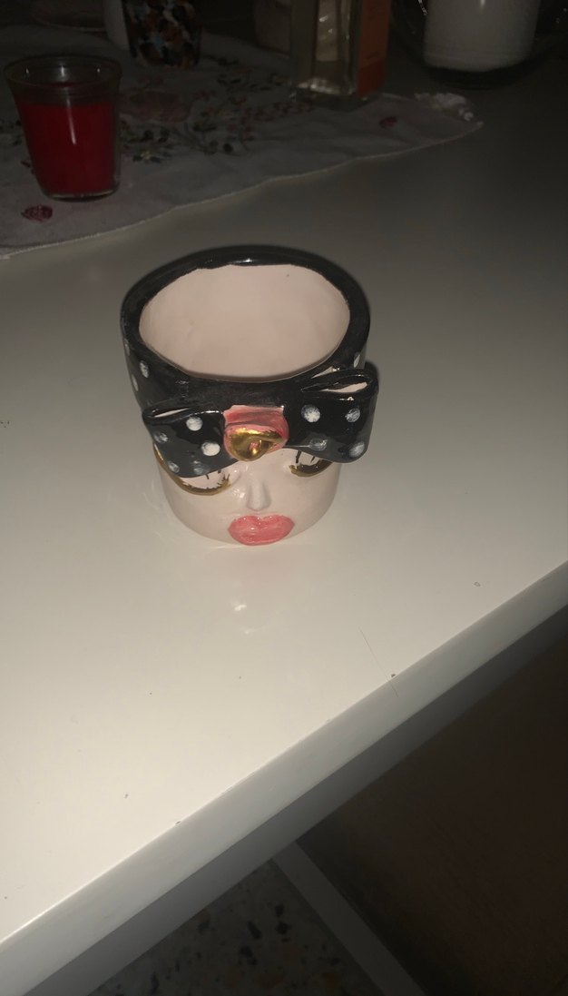 Seramik el yapımı bardak - Görsel 2