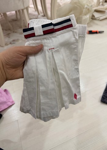 Beyaz Pileli Mini Etek - Görsel 6