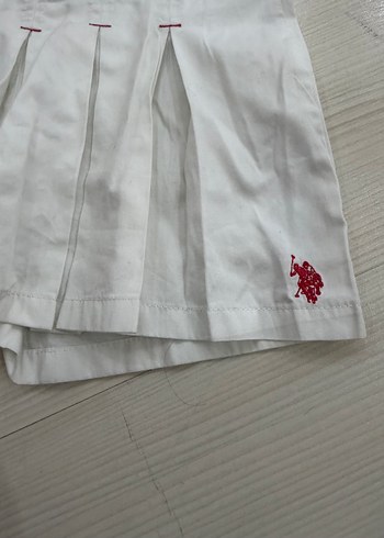 Beyaz Pileli Mini Etek - Görsel 2