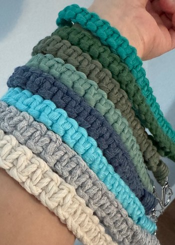 Renkli Elastik Bohem Kadın El Zinciri - Görsel 2