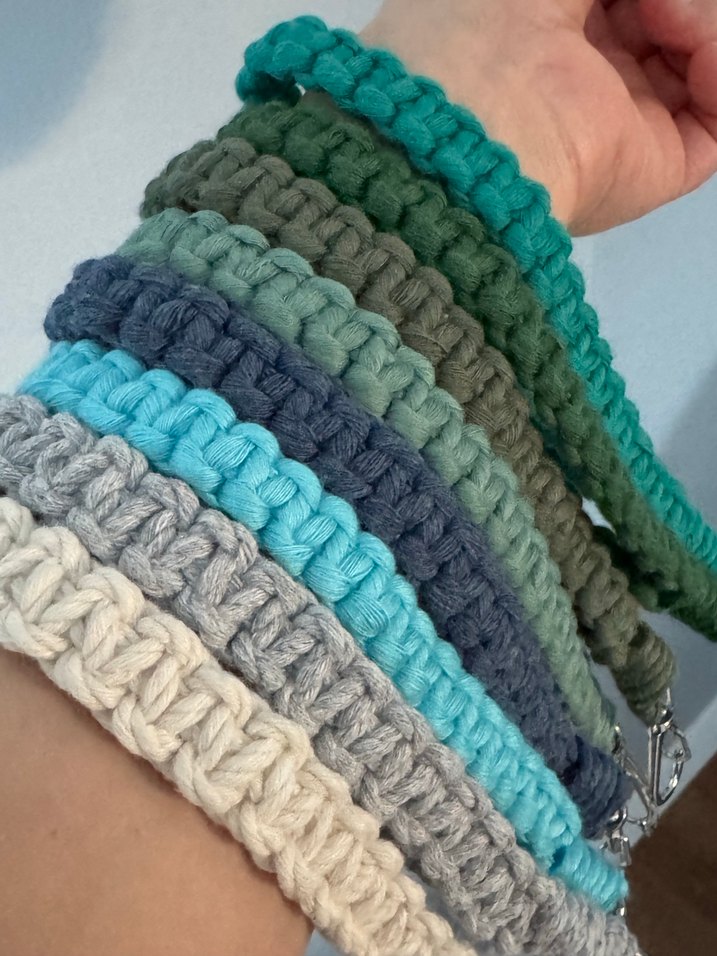 Renkli Elastik Bohem Kadın El Zinciri - Görsel 2