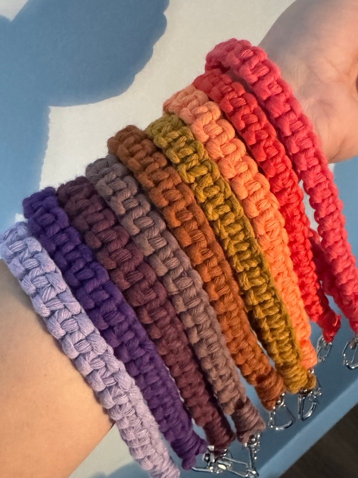 Renkli Elastik Bohem Kadın El Zinciri - Görsel 3