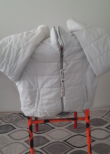 Diğer Beyaz Kadın Kısa Sokak Stili Mont