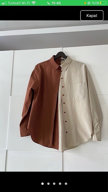 Kadın oversize gömlek