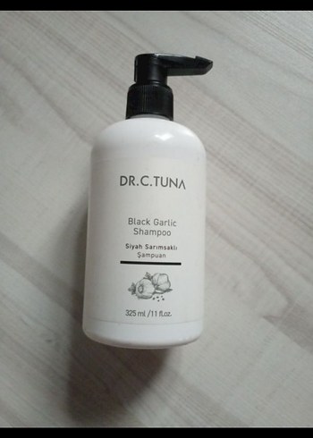DR.C.TUNA Siyah Sarımsaklı Şampuan 325 ml - Görsel 2