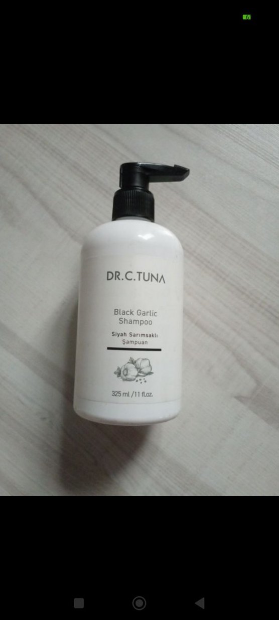 DR.C.TUNA Siyah Sarımsaklı Şampuan 325 ml - Görsel 2