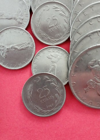 madeni eski paralar - Görsel 3