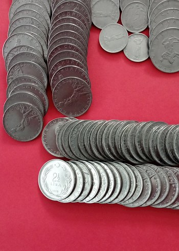 madeni eski paralar - Görsel 2