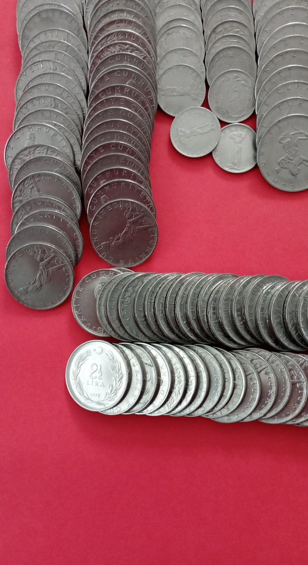 madeni eski paralar - Görsel 2