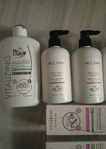 Dr. C. Tuna Canlandırıcı Şampuan Seti - Görsel 2