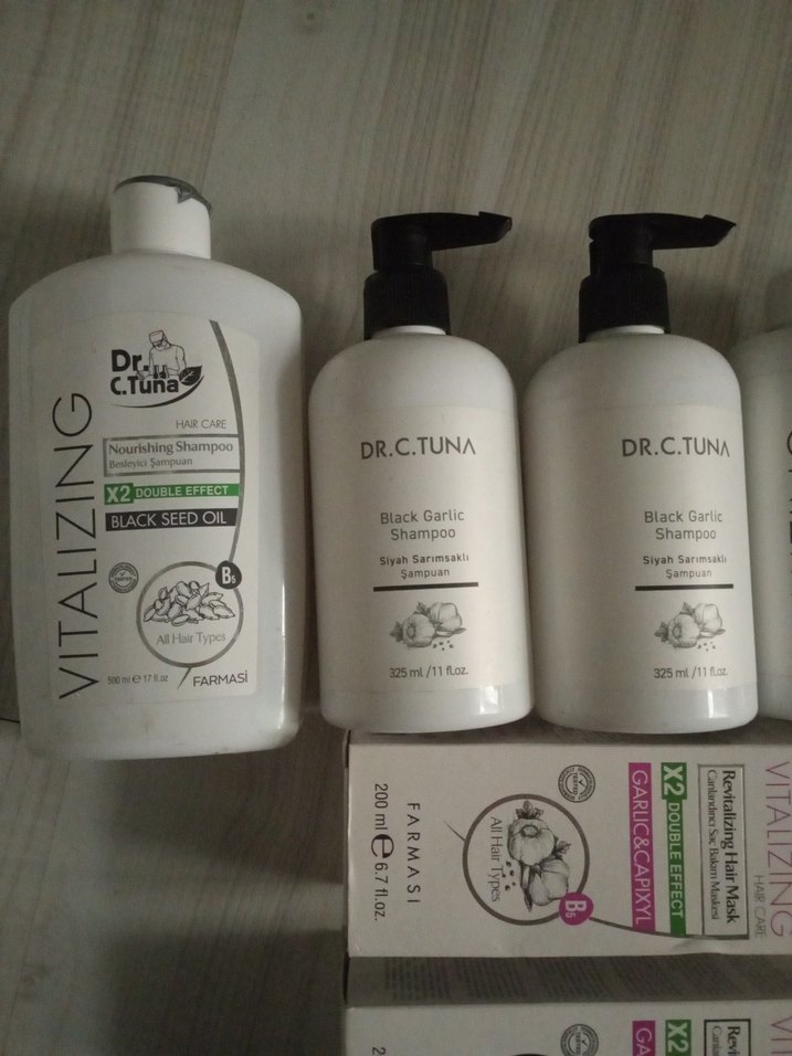 Dr. C. Tuna Canlandırıcı Şampuan Seti - Görsel 2